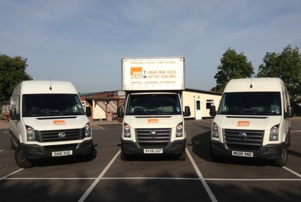 Our Fleet of modern, Clean Removal Vans