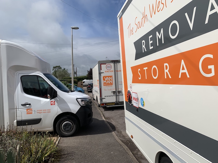 Removal company working in Exminster Devon 