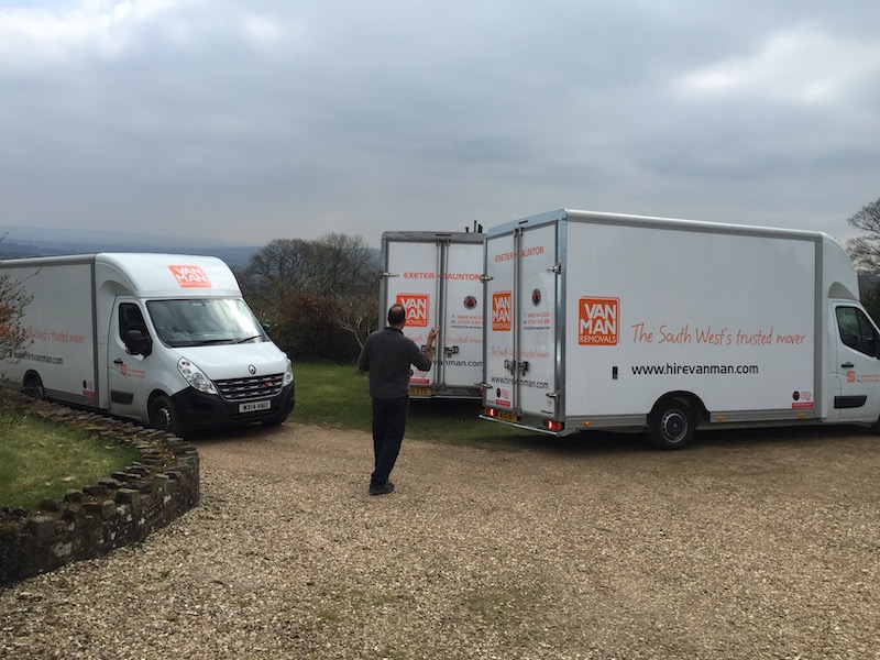 House removal Company Tiverton Devon